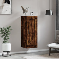 Thumbnail for Wandschrank Räuchereiche 34,5x34x90 cm Holzwerkstoff