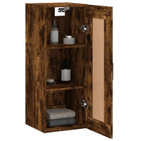 Thumbnail for Wandschrank Räuchereiche 34,5x34x90 cm Holzwerkstoff