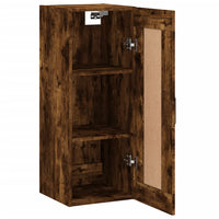 Thumbnail for Wandschrank Räuchereiche 34,5x34x90 cm Holzwerkstoff