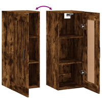 Thumbnail for Wandschrank Räuchereiche 34,5x34x90 cm Holzwerkstoff