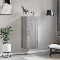Thumbnail for Wandschrank Grau Sonoma 34,5x34x90 cm Holzwerkstoff