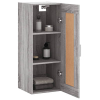 Thumbnail for Wandschrank Grau Sonoma 34,5x34x90 cm Holzwerkstoff