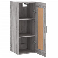 Thumbnail for Wandschrank Grau Sonoma 34,5x34x90 cm Holzwerkstoff