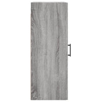 Thumbnail for Wandschrank Grau Sonoma 34,5x34x90 cm Holzwerkstoff