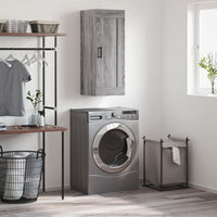 Thumbnail for Wandschrank Grau Sonoma 34,5x34x90 cm Holzwerkstoff