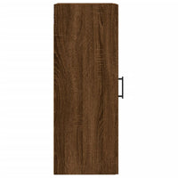 Thumbnail for Wandschrank Braun Eichen-Optik 34,5x34x90 cm Holzwerkstoff
