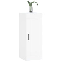 Thumbnail for Wandschrank Weiß 34,5x34x90 cm Holzwerkstoff