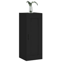 Thumbnail for Wandschrank Schwarz 34,5x34x90 cm Holzwerkstoff