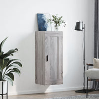 Thumbnail for Wandschrank Grau Sonoma 34,5x34x90 cm Holzwerkstoff