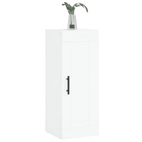 Thumbnail for Wandschrank Weiß 34,5x34x90 cm Holzwerkstoff