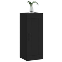 Thumbnail for Wandschrank Schwarz 34,5x34x90 cm Holzwerkstoff