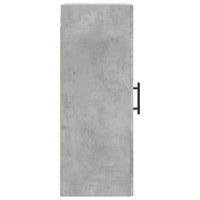 Thumbnail for Wandschrank Betongrau 34,5x34x90 cm Holzwerkstoff