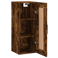 Thumbnail for Wandschrank Räuchereiche 34,5x34x90 cm Holzwerkstoff