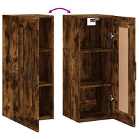 Thumbnail for Wandschrank Räuchereiche 34,5x34x90 cm Holzwerkstoff