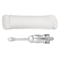 Thumbnail for Klappanker mit Seil Silbern 2,5 kg Temperguss