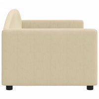 Thumbnail for Tagesbett Creme 80x200 cm Stoff