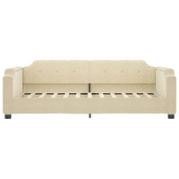 Thumbnail for Tagesbett Creme 90x200 cm Stoff