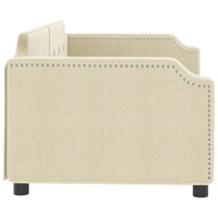 Thumbnail for Tagesbett Creme 90x200 cm Stoff