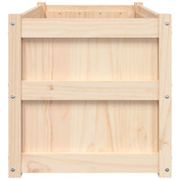 Thumbnail for Pflanzkübel 90x50x50 cm Massivholz Kiefer