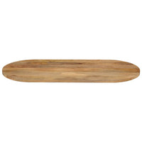 Thumbnail for Tischplatte 110x50x3,8 cm Oval Massivholz Mango