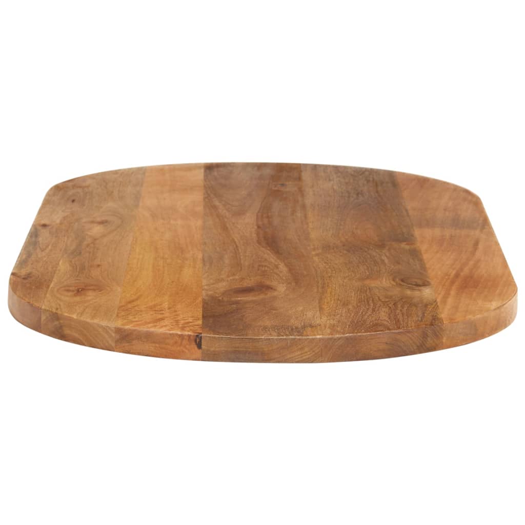 Tischplatte 110x40x2,5 cm Oval Massivholz Mango