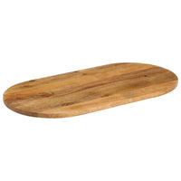 Thumbnail for Tischplatte 100x50x2,5 cm Oval Massivholz Mango