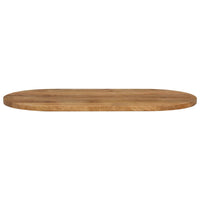 Thumbnail for Tischplatte 140x60x2,5 cm Oval Massivholz Mango