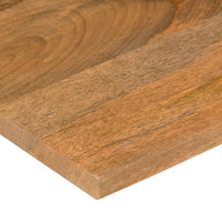 Thumbnail for Schreibtischplatte mit Aussparung 100x60x2,5cm Massivholz Mango