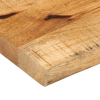 Thumbnail for Tischplatte 110x40x3,8 cm Baumkante Massivholz Raues Mangoholz