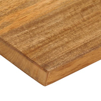 Thumbnail for Tischplatte mit Baumkante 110x40x2,5 cm Massivholz Mango