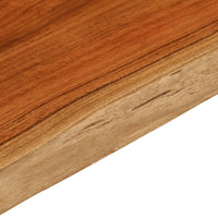Thumbnail for Tischplatte 100x40x3,8cm Rechteckig Massivholz Akazie Baumkante