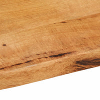 Thumbnail for Tischplatte mit Baumkante 90x60x2,5 cm Massivholz Mango