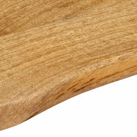 Thumbnail for Tischplatte mit Baumkante 180x40x3,8 cm Massivholz Mango