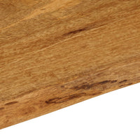 Thumbnail for Tischplatte mit Baumkante 140x40x3,8 cm Massivholz Mango