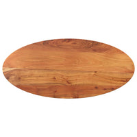 Thumbnail for Tischplatte 110x40x2,5 cm Oval Massivholz Akazie