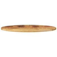 Thumbnail for Tischplatte 140x50x2,5 cm Oval Massivholz Mango