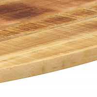Thumbnail for Tischplatte 140x50x2,5 cm Oval Massivholz Mango