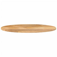 Thumbnail for Tischplatte 110x40x2,5 cm Oval Massivholz Mango