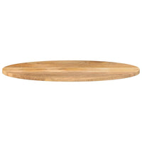 Thumbnail for Tischplatte 110x50x2,5 cm Oval Massivholz Mango