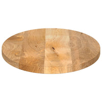 Thumbnail for Tischplatte 110x50x2,5 cm Oval Massivholz Mango