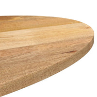 Thumbnail for Tischplatte 140x50x3,8 cm Oval Massivholz Mango