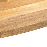 Thumbnail for Tischplatte 140x50x3,8 cm Oval Massivholz Mango