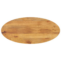 Thumbnail for Tischplatte 100x40x2,5 cm Oval Massivholz Mango