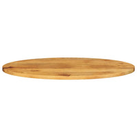 Thumbnail for Tischplatte 110x40x2,5 cm Oval Massivholz Mango