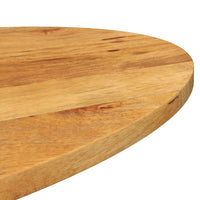 Thumbnail for Tischplatte 110x40x2,5 cm Oval Massivholz Mango