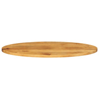 Thumbnail for Tischplatte 140x60x2,5 cm Oval Massivholz Mango