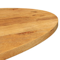 Thumbnail for Tischplatte 140x50x3,8 cm Oval Massivholz Mango
