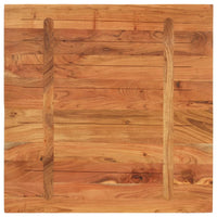 Thumbnail for Tischplatte 80x80x2,5 cm Quadratisch Massivholz Akazie