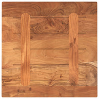 Thumbnail for Tischplatte 50x50x3,8 cm Quadratisch Massivholz Akazie