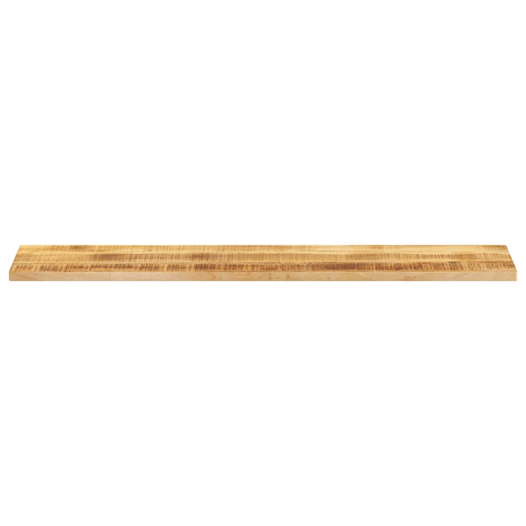 Tischplatte 140x30x2,5 cm Rechteckig Raues Massivholz Mango